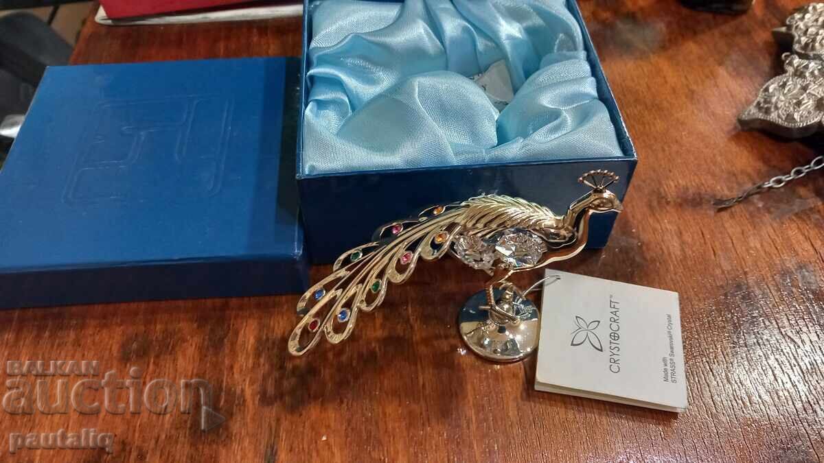 ΦΙΓΟΥΡΑ ΠΑΓΩΝΙ ΑΣΗΜΙ SWAROVSKI