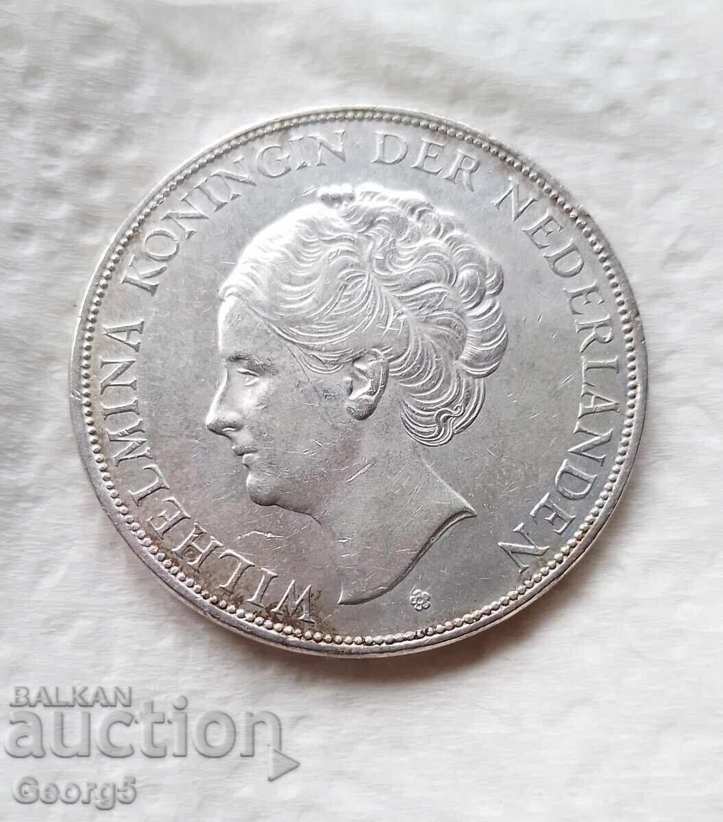 Livrarea 2 1/2 guldeni 1931 - Argint Livrarea 2 1/2 guldeni 1931 - Argint