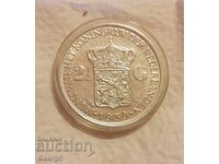 2 1/2 гулдена 1939 година - Сребро