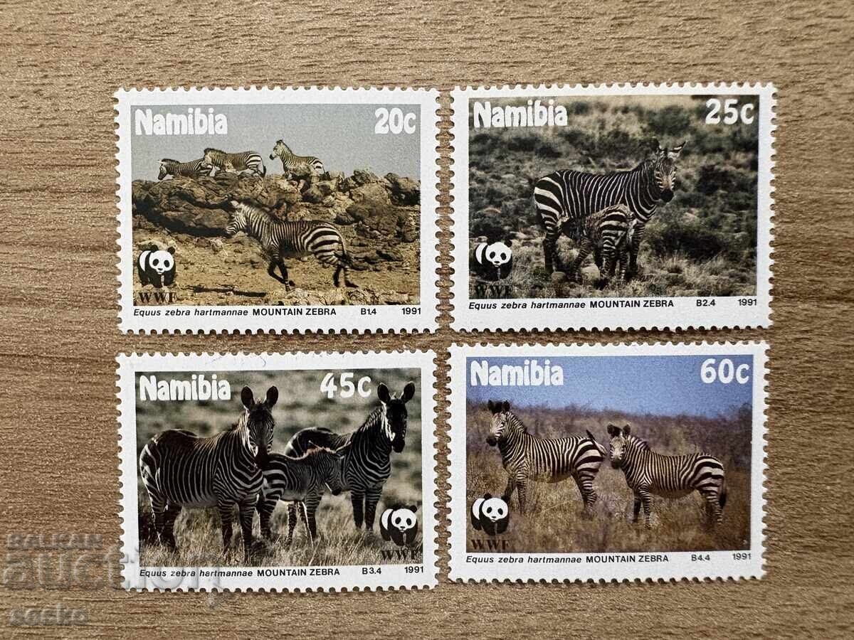 Namibia - Zebră de munte (1991) MNH