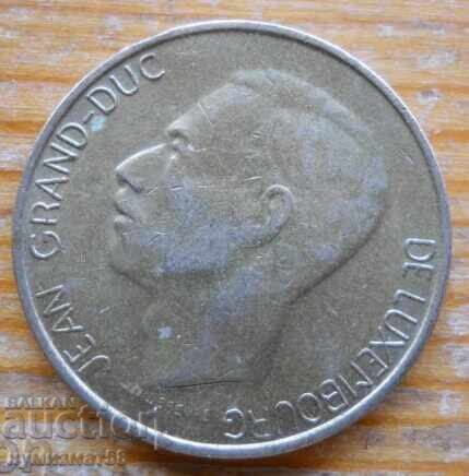 5 franci 1986 - Luxemburg cu preț € 0.60 | 1.17 BGN