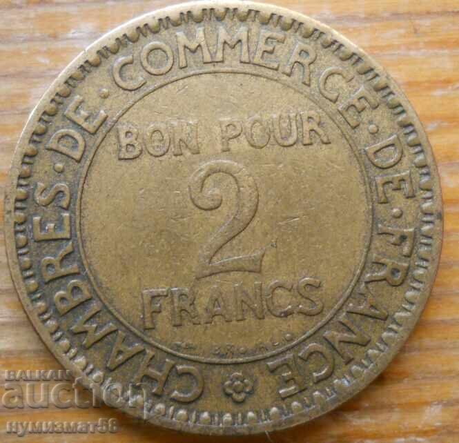 2 franci 1921 - Franta 2 franci 1921 - Franta