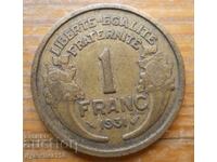 1 franc 1931 - Franța