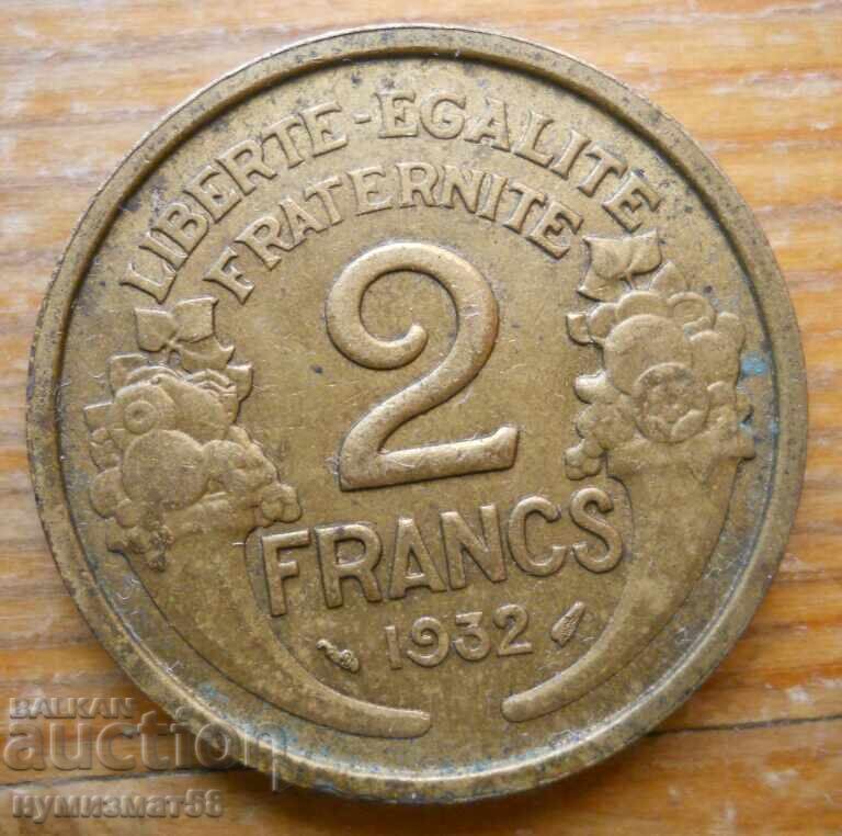 2 franci 1932 - Franta