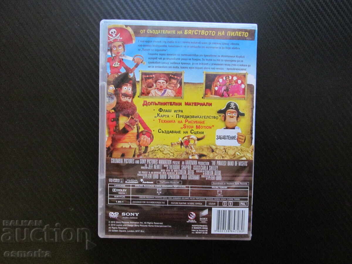 Licitație Pirații! Film DVD Piratul anului Insula Sângeroasă aventură