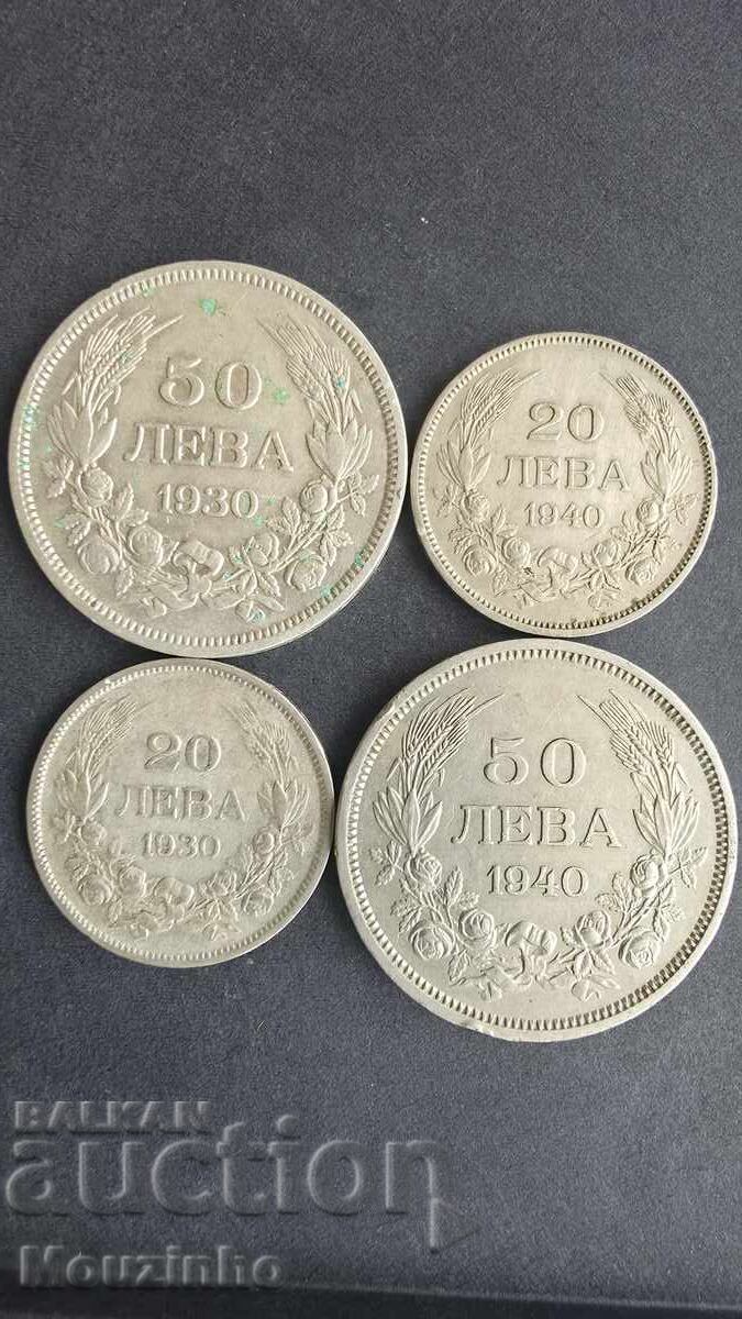 20 și 50 leva, 1930 1940 1