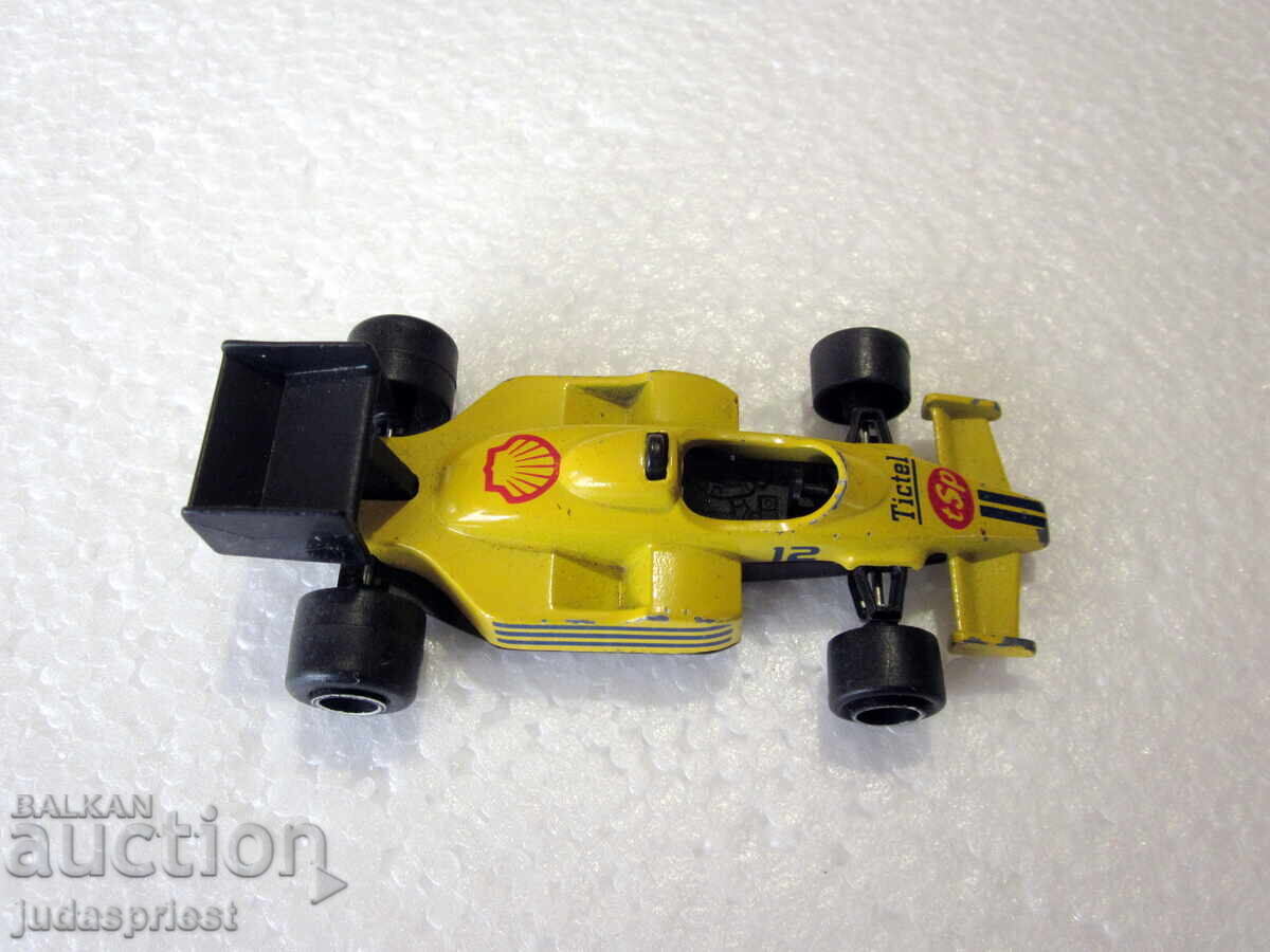 Majorette vintage metal toy Formula 1 car Shell F1 with price € 5.00 | 9.78 BGN
