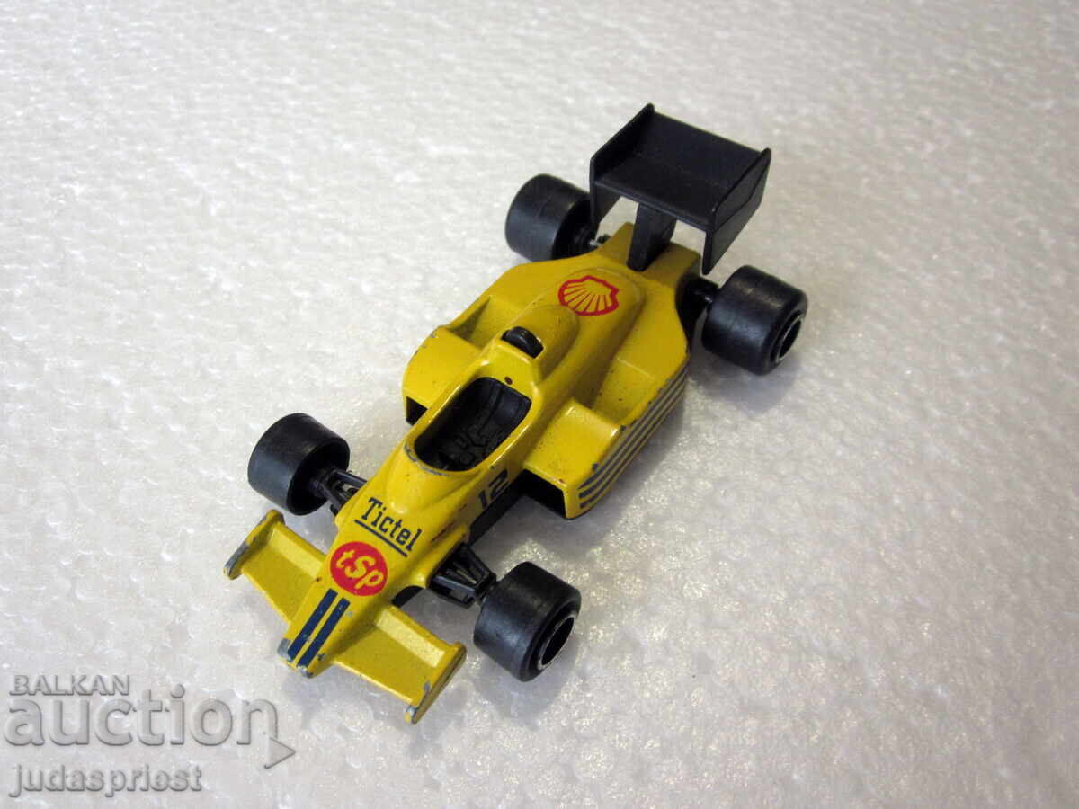 Auction  Majorette vintage metal toy Formula 1 car Shell F1