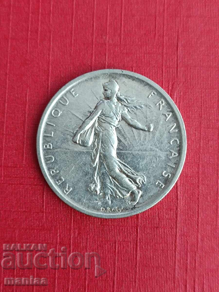 Livrarea 5 franci 1960. Argint!