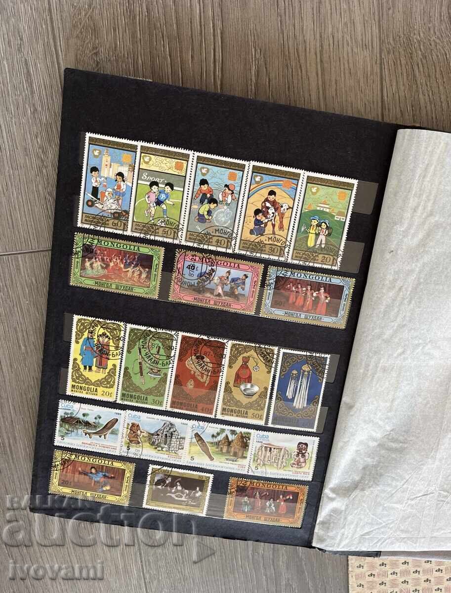 Dosar cu timbre poștale Dosar cu timbre poștale