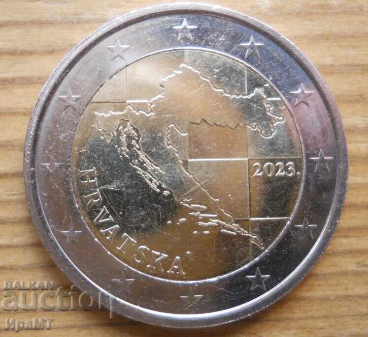 2 euro 2023 Croația cu preț € 4.00 | 7.82 BGN