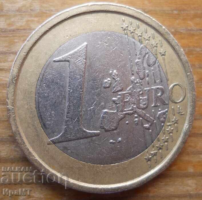 1 euro 2002 Italia