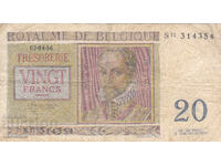 ΔΙΟΜΑΝ - ΒΕΛΓΙΟ - 20 ΦΡΑΓΚΑ - 1956