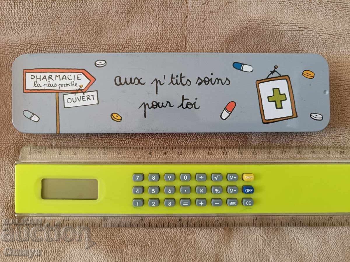 Cutie franțuzească pentru medicamente 19,5 cm