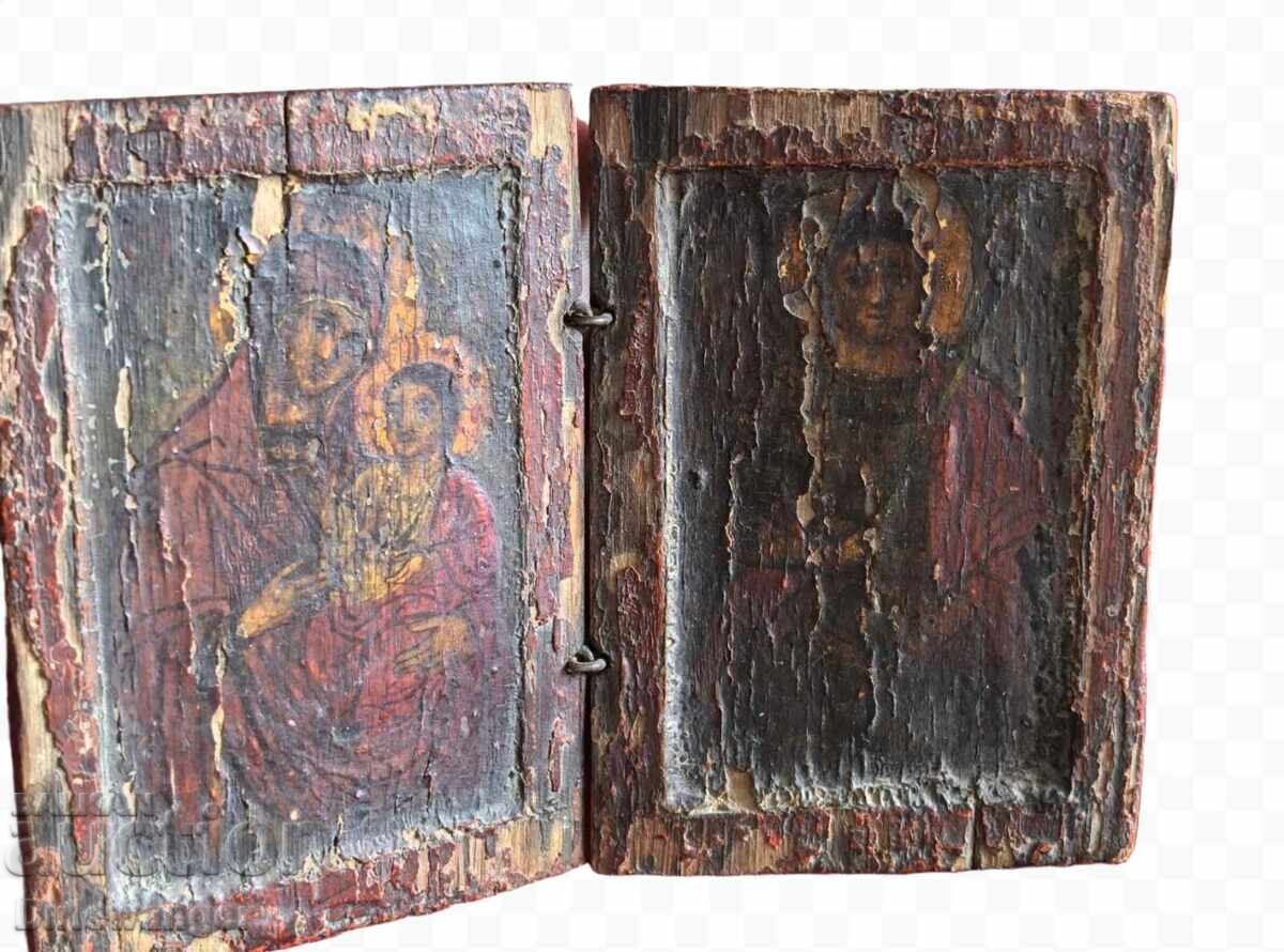 Icoană. Diptic Icoană. Diptic
