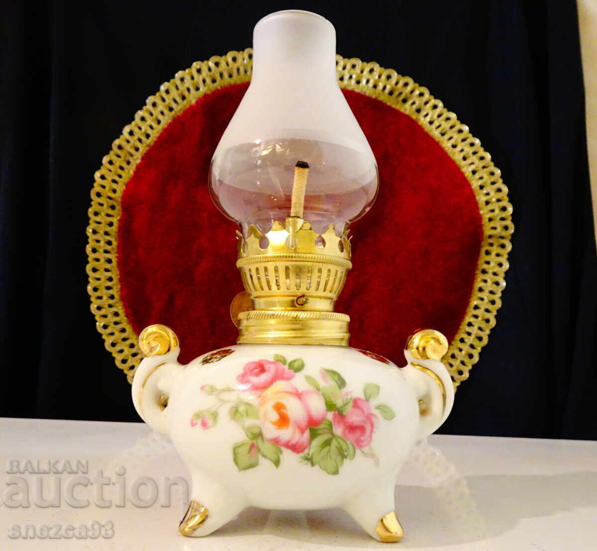 Lampă cu gaz din porțelan Onno Behrends Tee