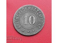 Германия-Хесен-Гисен-10 пфенига 1918