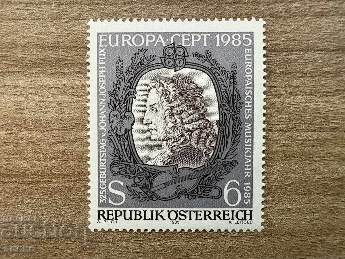 Austria - Anul European al Muzicii (1985) MNH