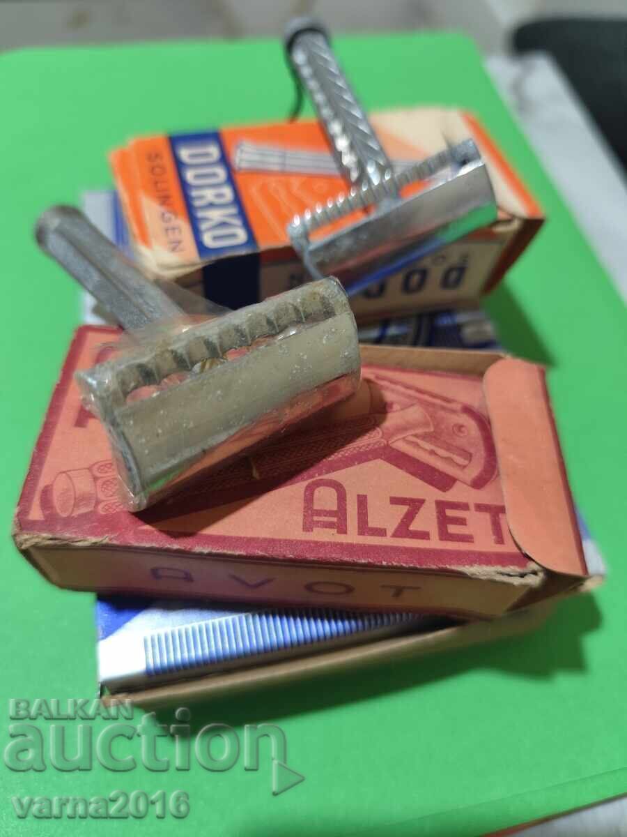 Lot două aparate de ras + lame de ras 30 cutii cu preț € 50.00 | 97.79 BGN