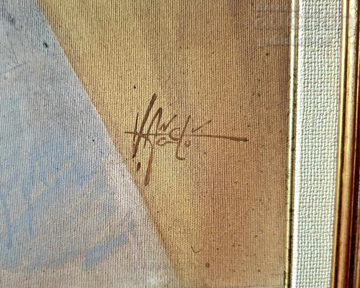 Licitație Tablou, fată, pictor Valentin Angelov