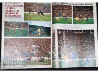 Levski - Atletico Madrid 2:1 1977 revistă