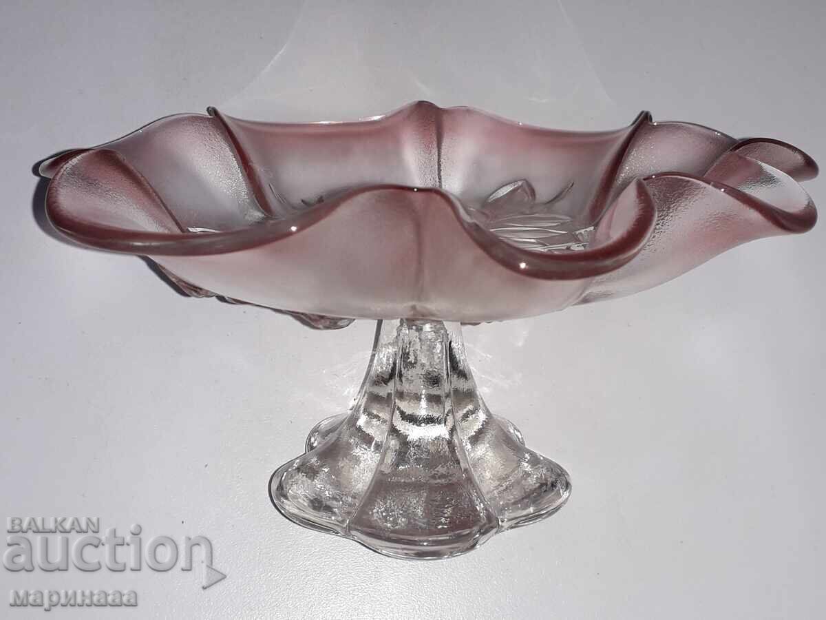 Auction  FRUIT BOWL W. GLASS. GERMANY