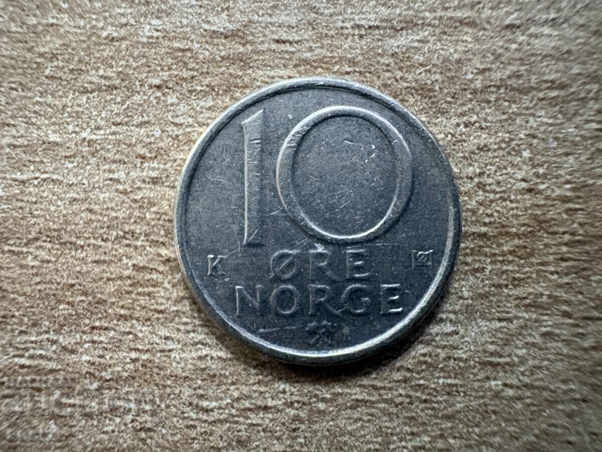 Norvegia - 10 øre (1982) Norvegia - 10 øre (1982)