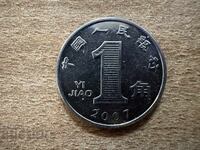 China - 1 jiao (2007)