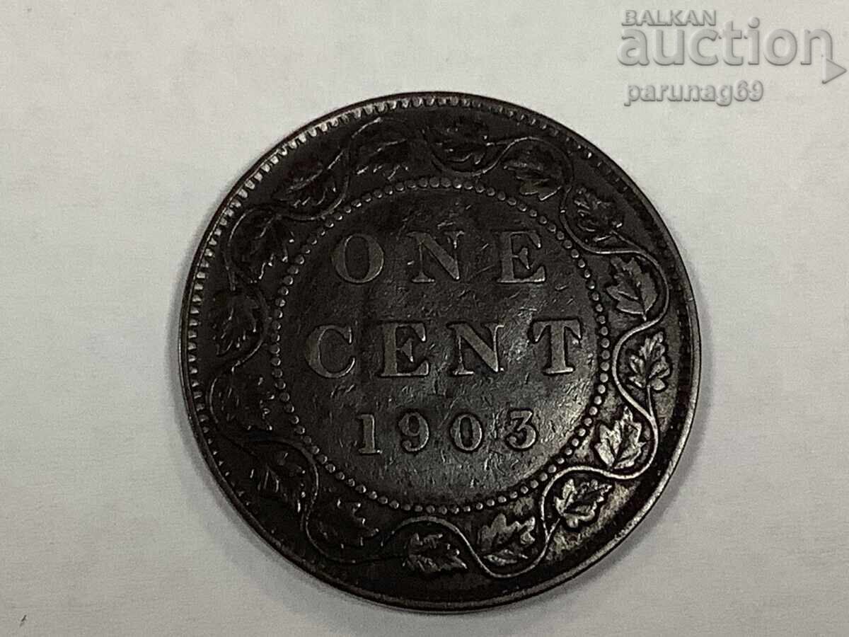 Canada 1 cent 1903 Regele Eduard al VII-lea (1902 - 1910) Canada 1 cent 1903 Regele Eduard al VII-lea (1902 - 1910)