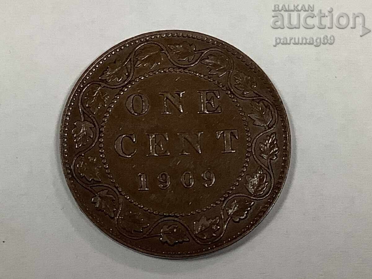 Canada 1 cent 1909 Regele Eduard al VII-lea (1902 - 1910) Canada 1 cent 1909 Regele Eduard al VII-lea (1902 - 1910)