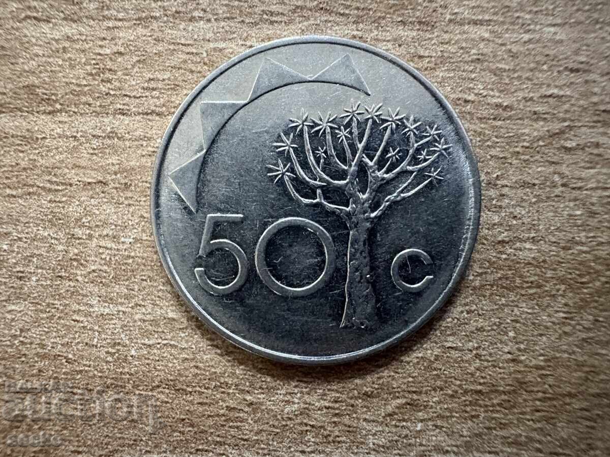 Namibia - 50 cenți (1993)