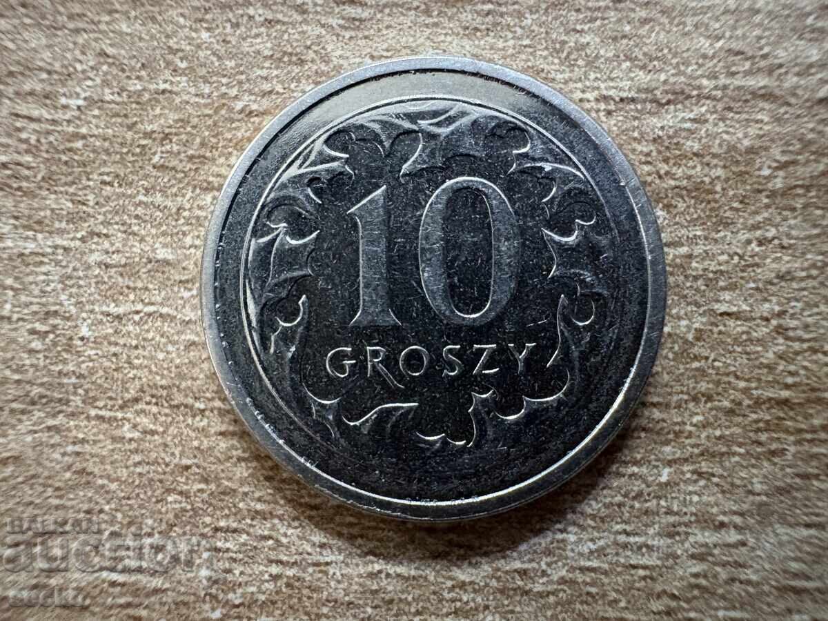Polonia - 10 groși (2023)