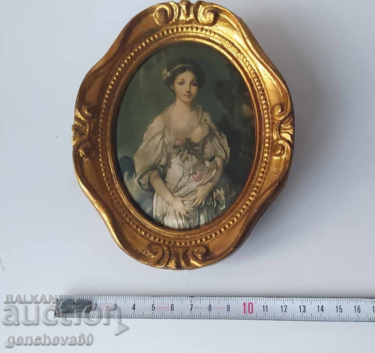 Goblen vintage din mătase „Ulciorul spart” - Greuze cu preț € 15.00 | 29.34 BGN