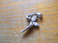 Ασημένιο μενταγιόν - αγγελάκι