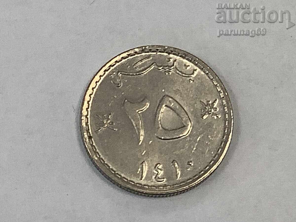 Оман 25 байса 1410 (1990) година