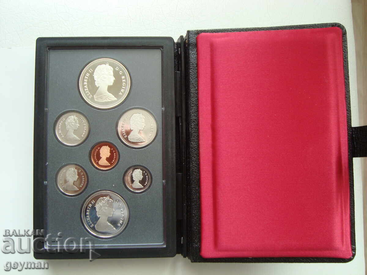 Livrarea Set Proof Canada - Dolar de argint