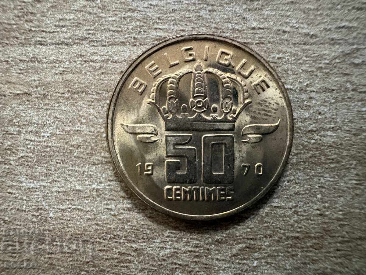 Belgium - 50 Centimes (1970) - BELGIQUE