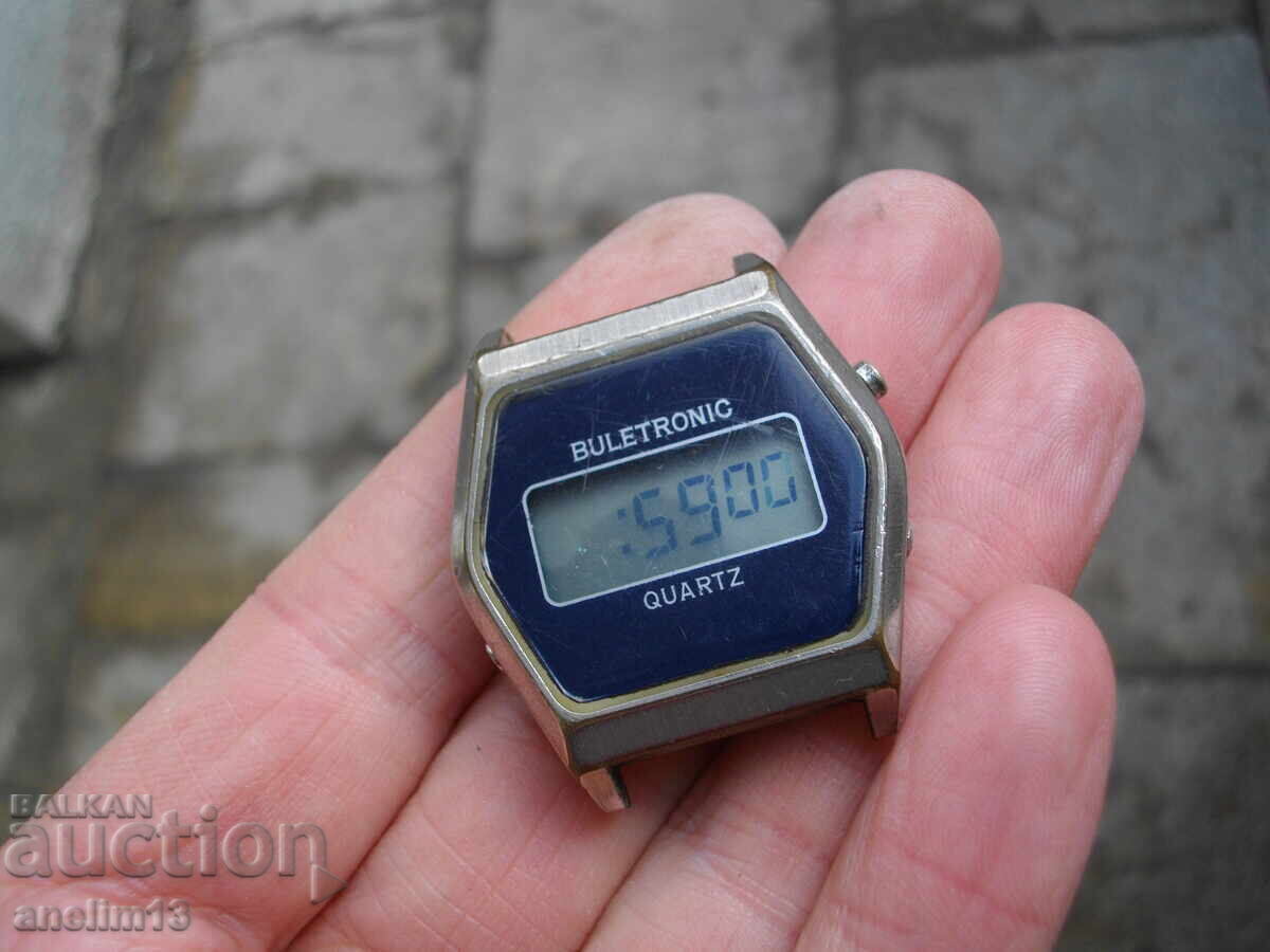 КОЛЕКЦИОНЕРСКИ РЕТРО ЕЛЕКТРОНЕН ЧАСОВНИК BULETRONIC с цена € 20.00 | 39.12 лв.