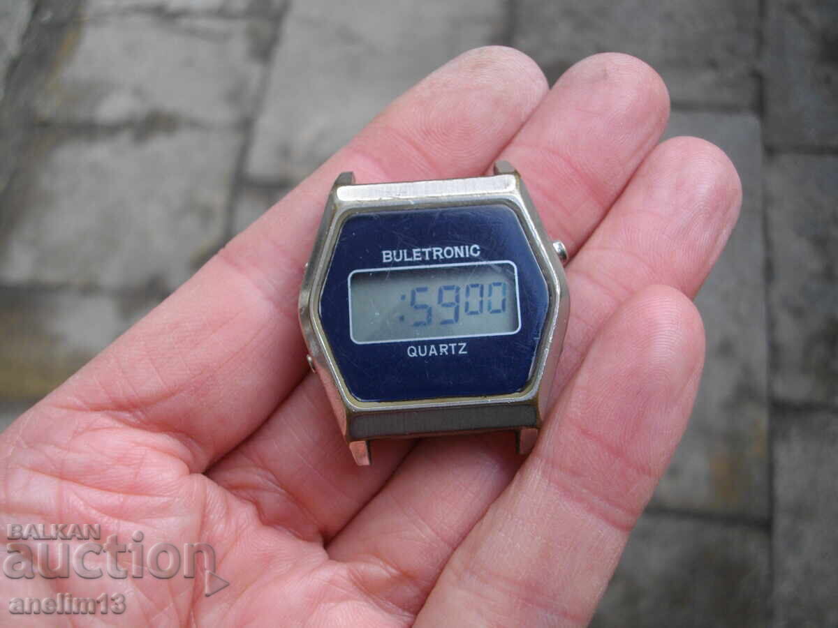 Аукцион КОЛЕКЦИОНЕРСКИ РЕТРО ЕЛЕКТРОНЕН ЧАСОВНИК BULETRONIC