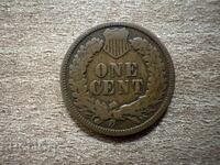 SUA - 1 cent (1908) (este ștearsă și ar putea fi 1903