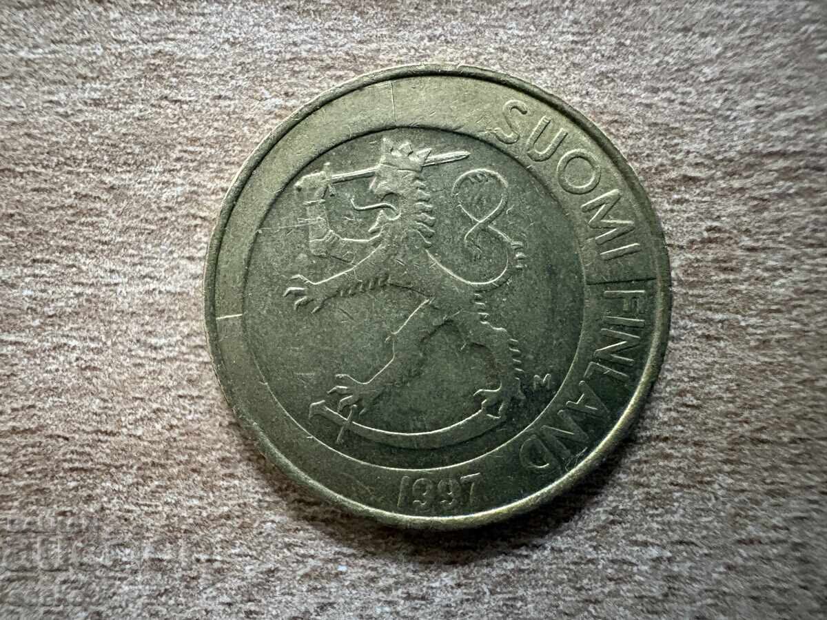 Finland - 1 markka (1997) with price € 0.20 | 0.39 BGN