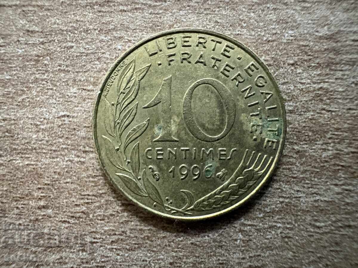 France - 10 centimes (1996)