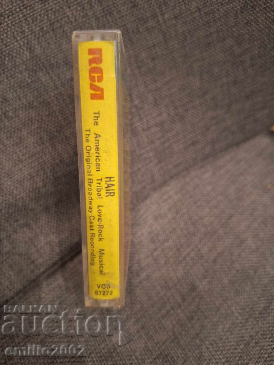 Κασέτα ήχου - Hair με τιμή € 1.49 | 2.91 BGN Κασέτα ήχου - Hair με τιμή € 1.49 | 2.91 BGN