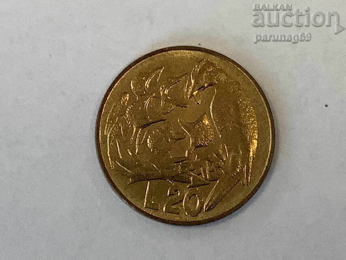 San Marino 20 pounds 1975