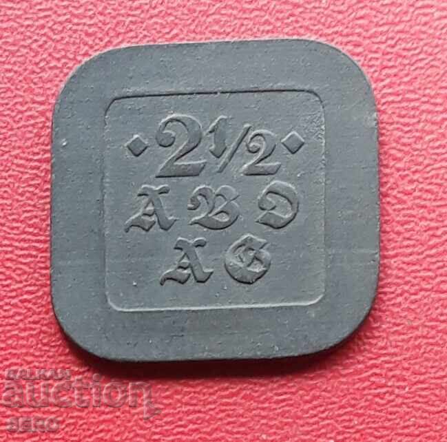 Германия-Берлин-2,5 пфенига 1916-за автобус с цена € 4.01 | 7.84 лв.