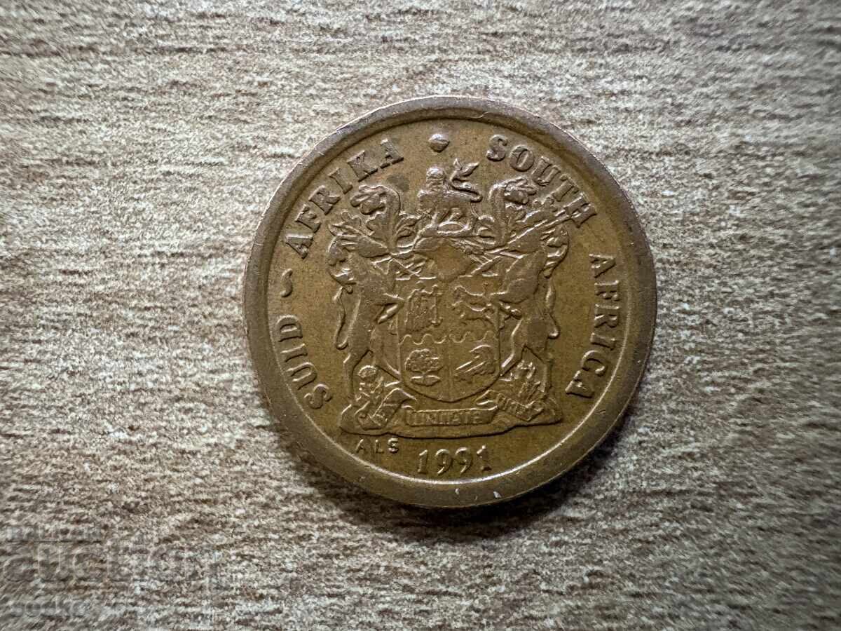 ЮАР - 2 цента (1991) с цена € 0.15 | 0.29 лв.