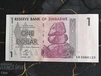 Bancnotă - Zimbabwe - 1 dolar UNC | 2007