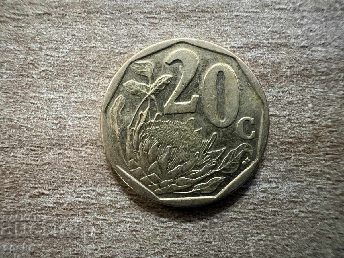 Νότια Αφρική - 20 σεντς (2016)