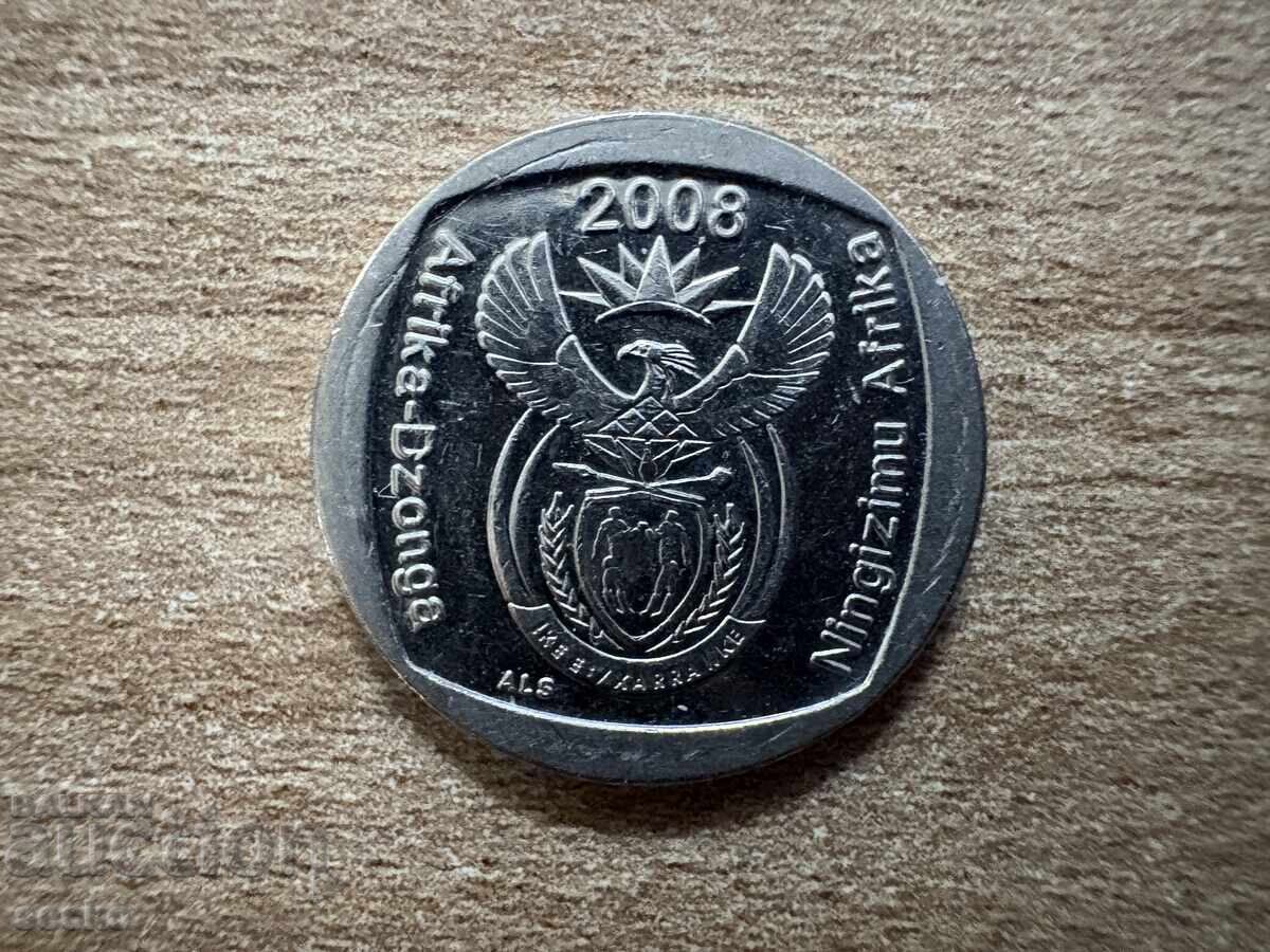 Africa de Sud - 1 Rand (2008) cu preț € 0.20 | 0.39 BGN