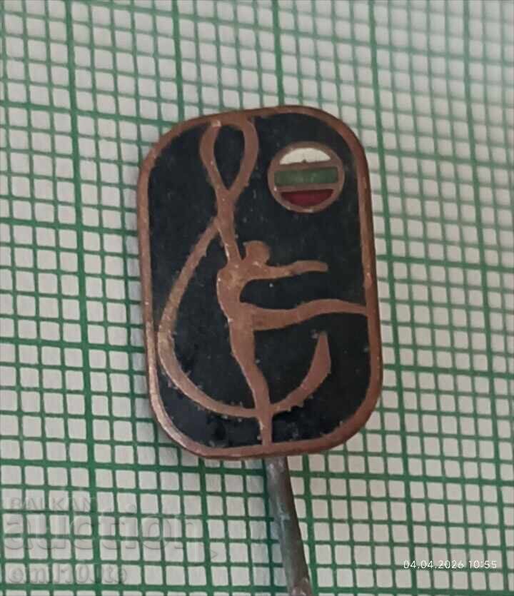 Значка- Българска федерация по художествена гимнастика с цена € 1.50 | 2.93 лв. Значка- Българска федерация по художествена гимнастика с цена € 1.50 | 2.93 лв.